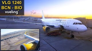 TRIP REPORT  Barcelona  Bilbao  VUELING NEW A321  BEST LIGHT EVER [upl. by Anauqahc]