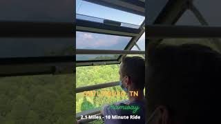 Ober Gatlinburg Aerial Tramway  Great Smoky Mountains of Tennessee shorts [upl. by Noxaj]