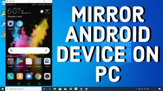 How to Setup GenyMobile Scrcpy  How to Mirror your Android Screen to PC with Scrcpy [upl. by Kindig261]