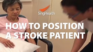 How To Position A Stroke Patient [upl. by Blakely312]