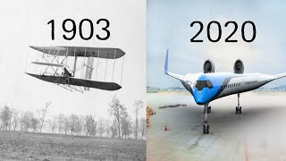 Evolution of Airplanes 1903  2024 [upl. by Yennek]