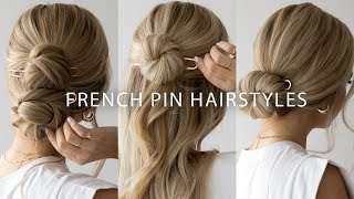 4 EASY Ways to use a French Pin 🌸 [upl. by Laurin]