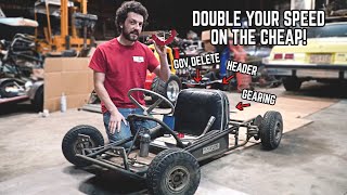 5 Essential Go Kart Mods for MORE POWER [upl. by Annel]