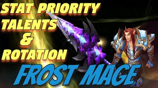 TBC Frost Mage PvE QUICK Guide  Stat Priority Talents and Single Target DPS Rotation [upl. by Ingham]