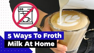 How To Froth Milk At Home Best Milk Frothers Review [upl. by Juta328]