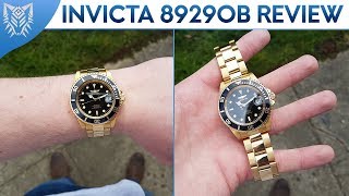 Invicta Pro Diver 8929OB  InDepth Review  Rolex Homage Watch [upl. by Aivil216]