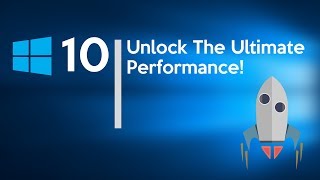 How to Enable Ultimate Performance Mode in Windows 10 New [upl. by Yelsnik]