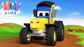 EL TRACTOR 🚜 y muchas más Canciones Infantiles dela granja  HeyKids [upl. by Myron]