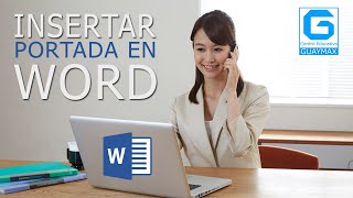 Insertar portada en Word [upl. by Ailegra]