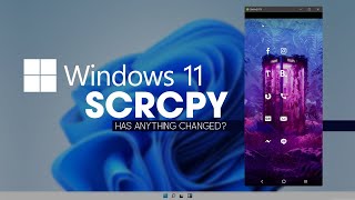 SCRCPY Windows 11 set up 2023  Control and View Android Devices From Windows 11 [upl. by Arlene725]