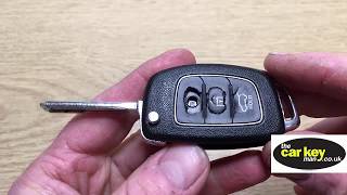 Key Repair Hyundai Kia Flip Key New Style [upl. by Darcie]