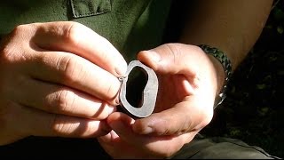 How To Strike A Traditional Flint And Steel [upl. by Seem269]