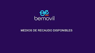 Como cargar saldo  BEMOVIL MULTIPRODUCTO [upl. by Sadnac]