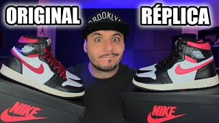 Air Jordan 1 ORIGINAL x REÌPLICA  COMO SABER se COMPROU um TEÌ‚NIS FAKE [upl. by Belden]