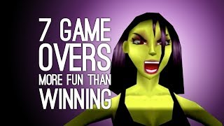 7 Times a Game Over was More Fun than Winning Does This Make Us Bad People [upl. by Ennaus]