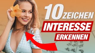 STEHT SIE AUF MICH 10 ANZEICHEN dass eine Frau AUF DICH STEHT Flirttipps amp Körpersprache [upl. by Ztnaj]