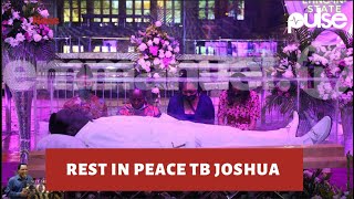 TB JOSHUA FUNERAL TB Joshua laid in state at Synagogue Church [upl. by Tayyebeb]