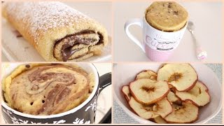 ♡ 4 Recettes rapides amp faciles pour le goûter [upl. by Aneerb]