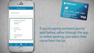 The Barclays app  How to make payments [upl. by Dionne]