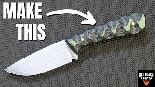 Knife Making 101 How To Make Your First Knife [upl. by Ellebasi]