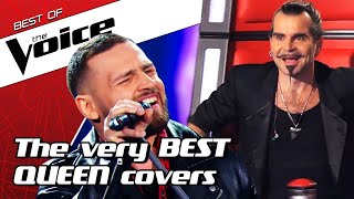 TOP 10  AMAZING Queen Covers in The Voice [upl. by Rosenblum]