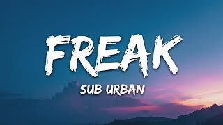 Sub Urban  Freak Lyrics feat REI AMI [upl. by Aedrahs]