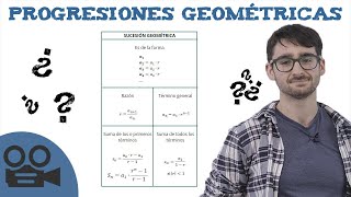 Progresiones Geométricas  Ejercicios y ejemplos [upl. by Annek]