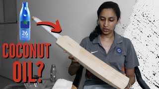 3 STEPS to Oil your Cricket Bat Linseed oil or normal oil Hindi [upl. by Yancy]