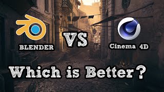 Cinema 4D or Blender  Which Is Better [upl. by Tham641]