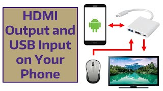 HDMI Output and USB Input on Your Phone [upl. by Elraet]