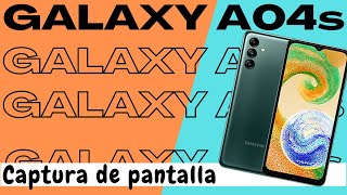 Captura de Pantalla del Samsung A04s [upl. by Cedric]