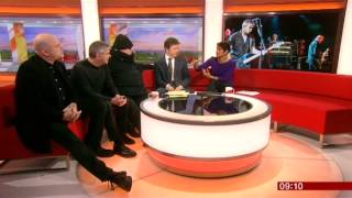 The Stranglers BBC Breakfast 2015 [upl. by Ennirak]