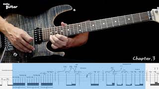 Dream Theater  Another Day Guitar Lesson With Tab Slow Tempo [upl. by Ralip]