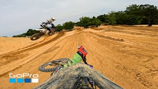 GoPro Insanely Fast Lines Around ClubMX [upl. by Jopa]