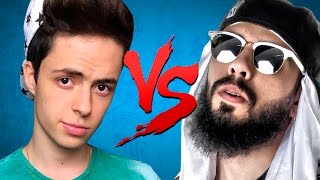 Enaldinho VS Mussa  Batalha de Youtubers Primeira batalha [upl. by Oirasor]