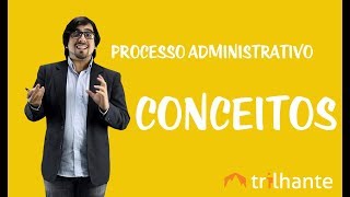 Processo Administrativo  Conceitos [upl. by Dira607]