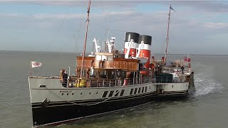 Paddle Steamer Waverley on the River Thames [upl. by Etak]