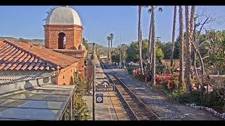 San Juan Capistrano California USA  Virtual Railfan LIVE [upl. by Ellennaj]