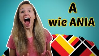 GERMAN PRONUNCIATION 1 The German Alphabet 🔠🔠🔠 [upl. by Ydroj]