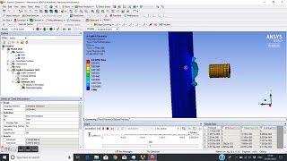 Bullet Penetration in Ansys Explicit Dynamics Autodyn Part 1 [upl. by Teerpnam]