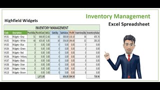 How to create an Inventory Management System using Excel in 2021 [upl. by Zilef]