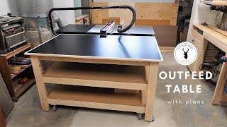 Outfeed Table  Workbench  Mobile amp Leveling [upl. by Humpage911]