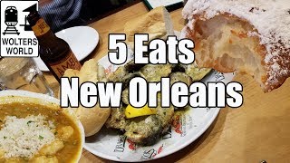 Eat New Orleans  5 Foods You Have to Eat in New Orleans [upl. by Alejoa]