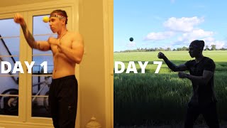 Learning the  Reflex boxing ball  in 7 DAYS Challenge [upl. by Ahsiloc]