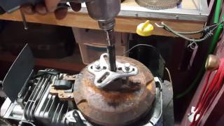 How to Remove a stuck Flywheel [upl. by Gerick30]