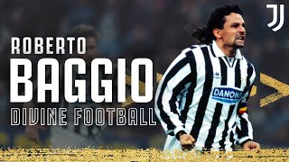 🇮🇹 Roberto Baggio  Divine Football  An Anthology of Il Divin Codino  Juventus [upl. by Nauqit]