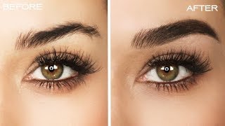 How to get Perfect Eyebrows  EASY EYEBROW TUTORIAL  Eman [upl. by Eelrebma11]