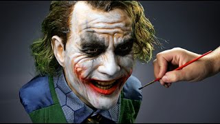 The Joker Sculpture Timelapse  The Dark Knight [upl. by Kahler]