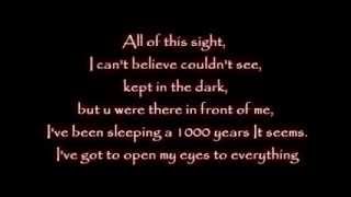 Evanescence  Wake me up Inside Lyrics [upl. by Edrahc]