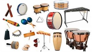 7 MUSICA instrumentos de percusion video [upl. by Harol]